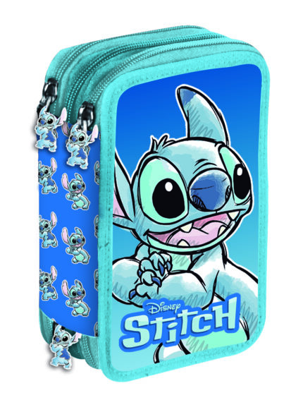 Plumier 3 Crem. Stitch Blue