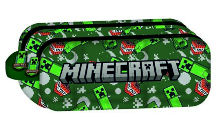 Portatodo Ovalado Minecraft 24X20Cm
