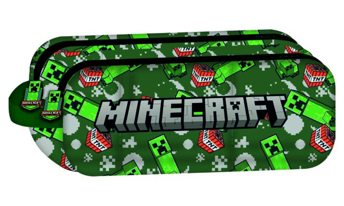 Portatodo Ovalado Minecraft 24X20Cm - Imagen 1