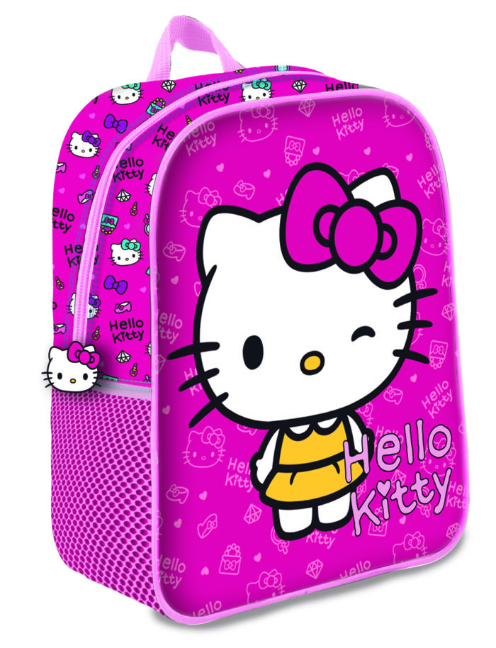 Mochila Mediana 3D Hello Kitty My Style 31Cm - Imagen 1