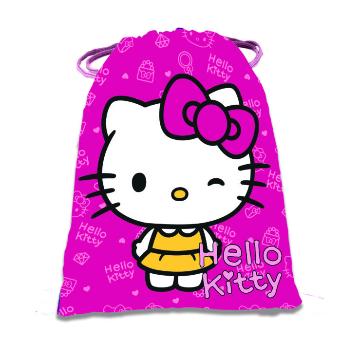 Saquito Merendero Hello Kitty My Style 24X20Cm - Imagen 1