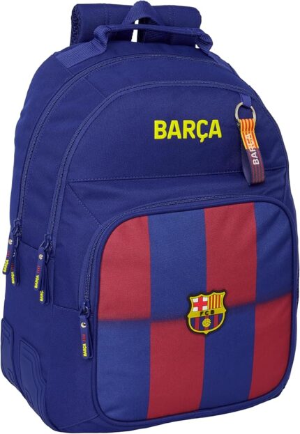 Mochila Doble Adapt.Carro F.C.Barcelona 32x15x42cm