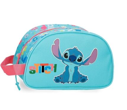 Neceser Joumma Disney Aloha Stitch Azul 24x14x10 cm