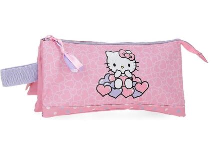 Portatodo Triple Hello Kitty 23x9x7cm.