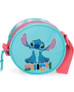 Bolso Bandolera Disney Aloha Stitch Azul 14x14x4 cm
