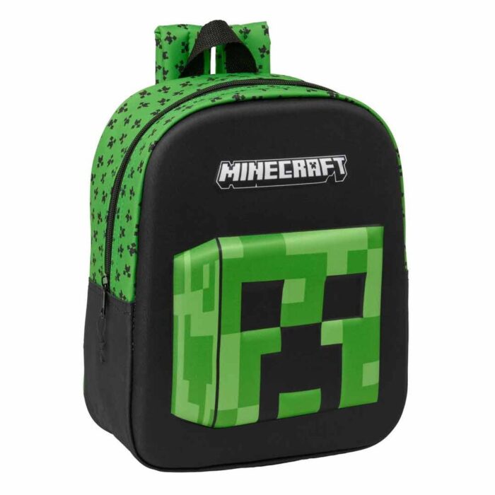 Mochila de Guardería 3D Minecraft 22x10x27 cm - Imagen 1