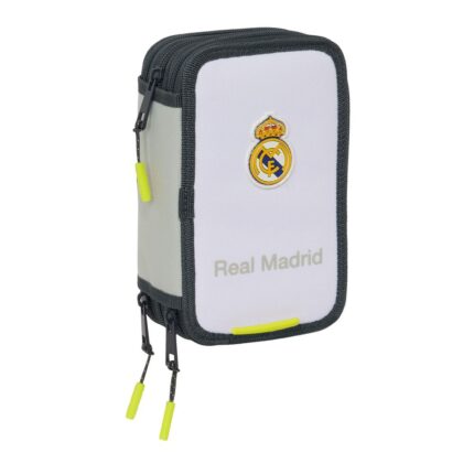 Plumier Real Madrid 25/26 37pzs Triple 12,5x5,5x19,5cm.