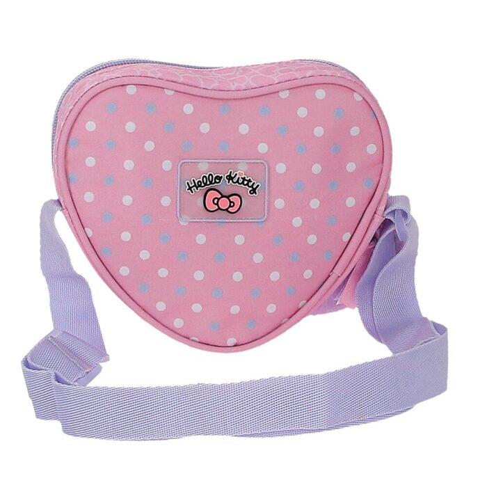 Hello Kitty Bolso Bandolera 17×14,5x4cm - Imagen 2