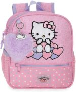 Mochila Guarderia Hello Kitty 23x25x10cm.