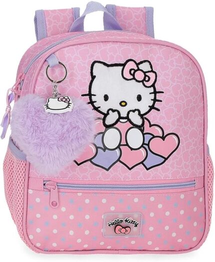 Mochila Guarderia Hello Kitty 23x25x10cm.