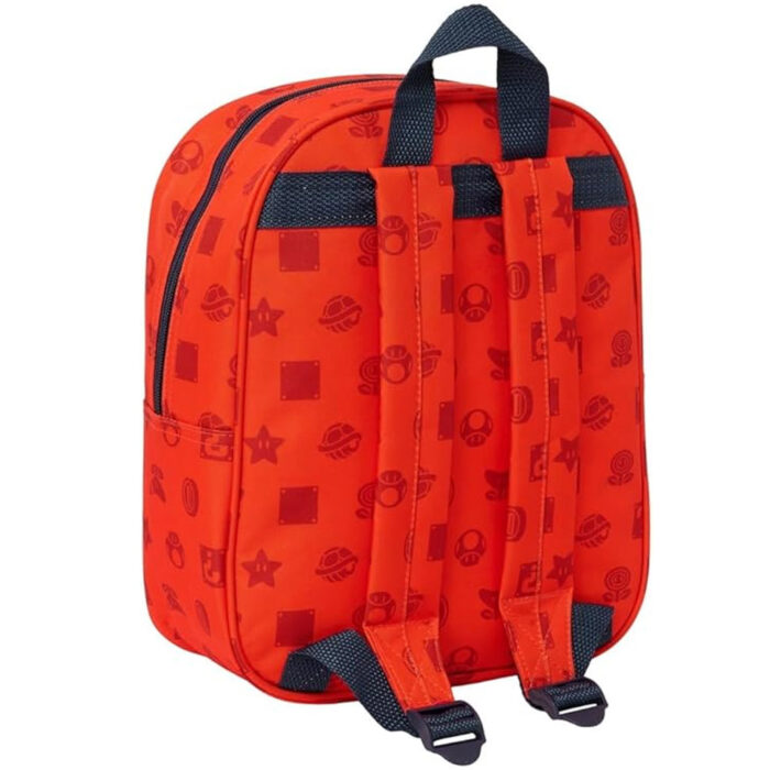 Mochila de Guardería 3D Super Mario 22x10x27 cm - Imagen 2