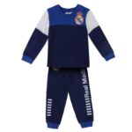 PIJAMA LARGO SINGLE JERSEY REAL MADRID NIÑOS