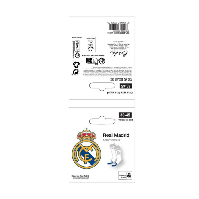 CALCETINES REAL MADRID T. 38/45 - Imagen 2