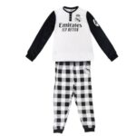 PIJAMA LARGO SINGLE JERSEY REAL MADRID ADULTO