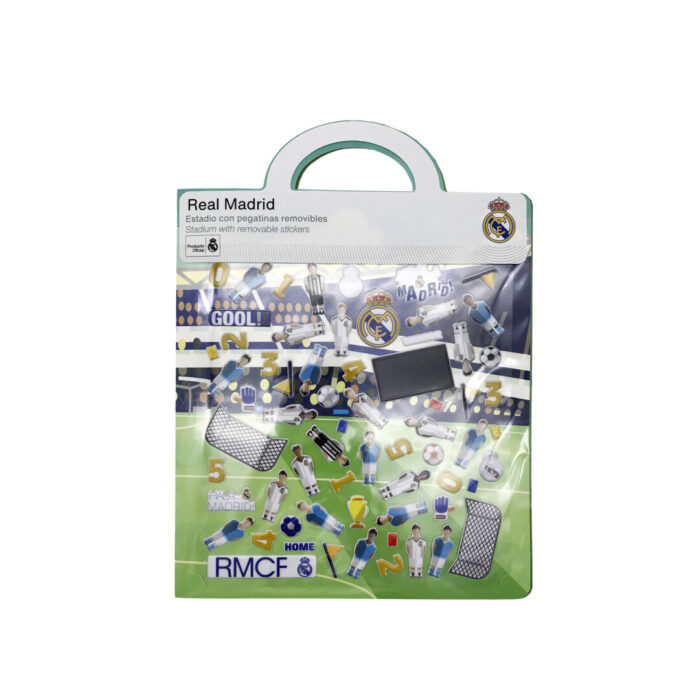 Real Madrid Libro de Pegatinas Estadio 3D Reutilizables - Imagen 1