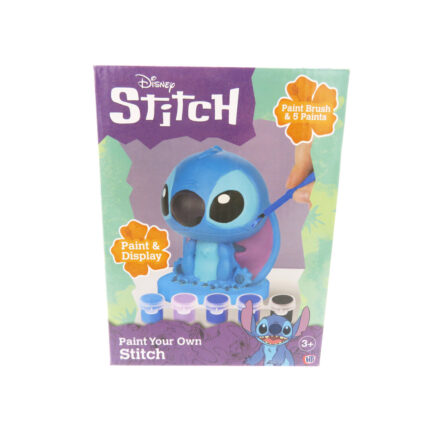 Stitch Figura de Escayola para Pintar 19x9x19cm.