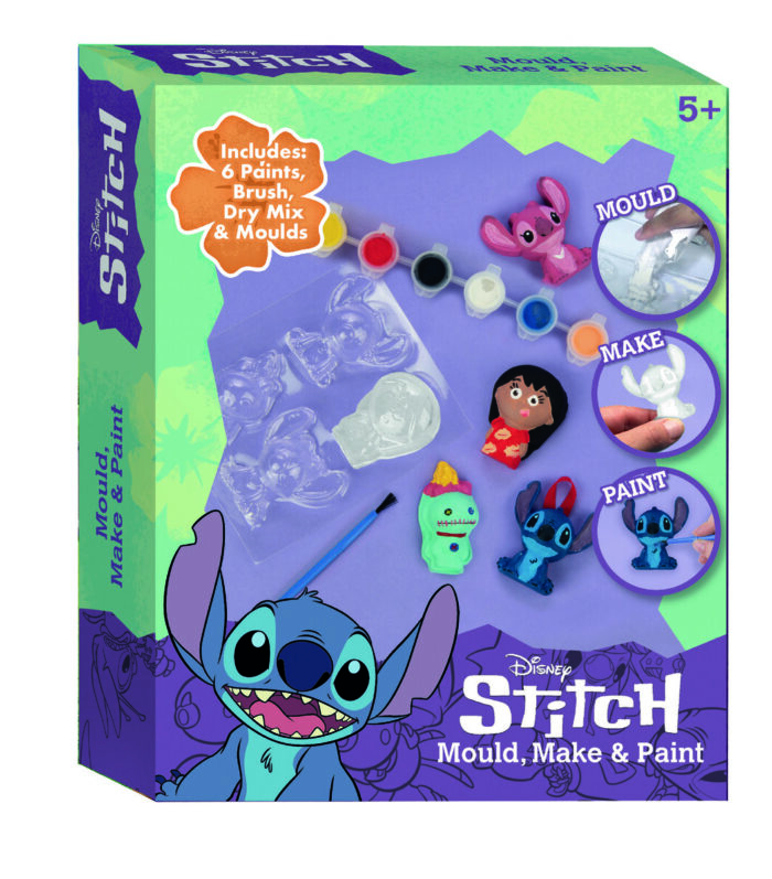 Stitch Set de Escayola para Moldear y Pintar 12x3x15cm. - Imagen 1