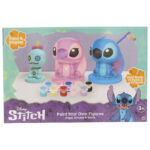Stitch Set de 3 Figuras de Escayola para Pintar 18x10x19cm.