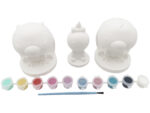 Stitch Set de 3 Figuras de Escayola para Pintar 18x10x19cm. - Imagen 2