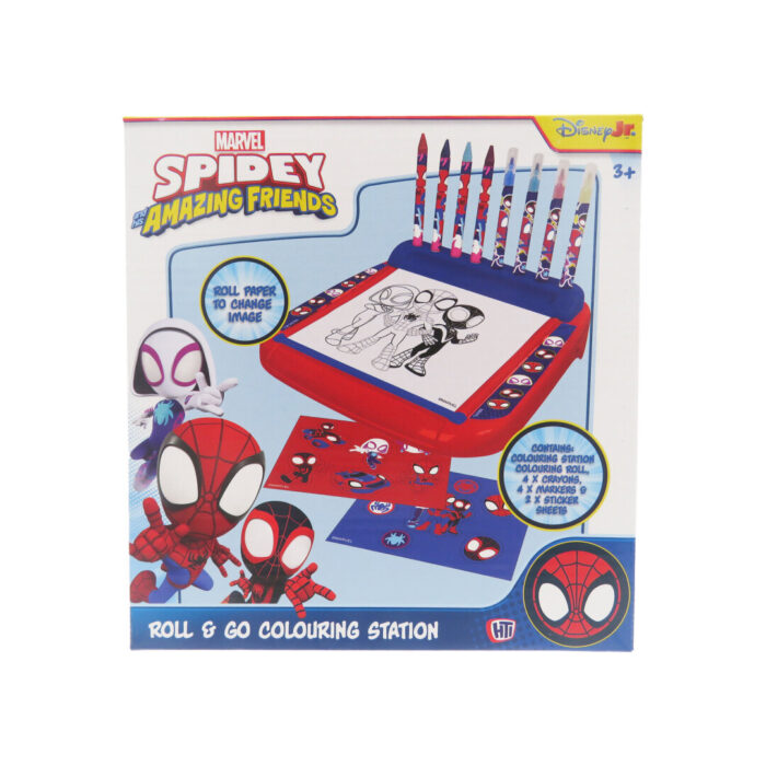 Spidey Estación Portatil de Dibujo Roll & Go 20x6x20cm. - Imagen 1