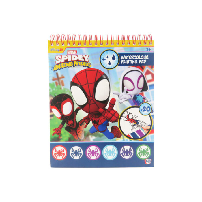 Spidey Bloc de Dibujo Acuarelas 17x20cm. - Imagen 1