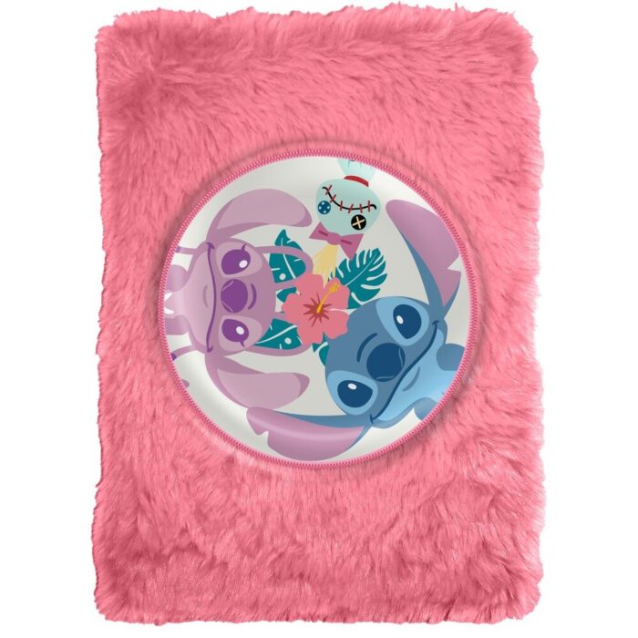 Cuaderno Peluche A5 Stitch Disney 15x21x2,5cm - Imagen 1