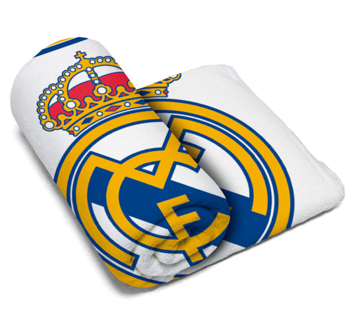 Manta Coralina Real Madrid 150x95cm. - Imagen 2