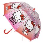 Paraguas Manual Poe Burbuja Hello Kitty 45cm.