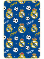 Manta Coralina Real Madrid 150x95cm.