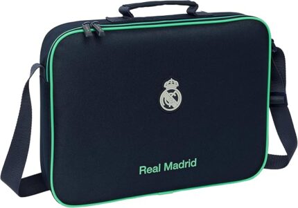 Cartera Extraescolares REAL MADRID 2ª EQUIPACIÓN 25/26  38x6x28 cm