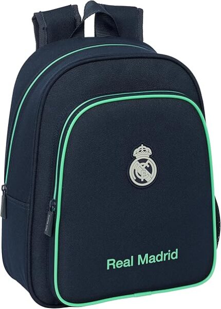 Mochila Escolar Infantil REAL MADRID 2ª EQUIPACIÓN 25/26  27x10x33 cm