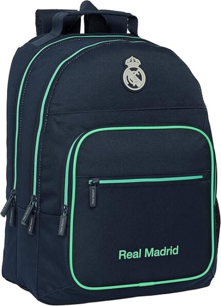 Mochila Escolar REAL MADRID 2ª EQUIPACIÓN 25/26  32x16x42 cm