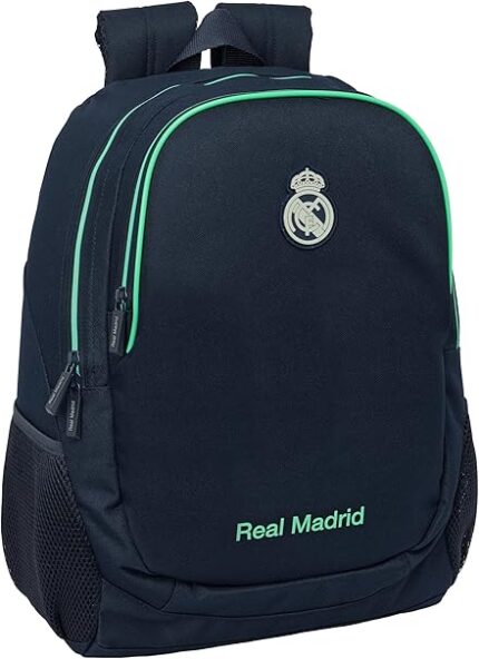 Mochila Escolar Infantil REAL MADRID 2ª EQUIPACIÓN 25/26  32x16x44 cm