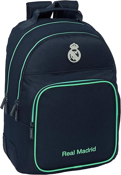 Mochila Escolar Infantil REAL MADRID 2ª EQUIPACIÓN 25/26  32x15x42 cm