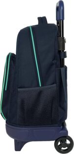 Mochila Grande con Ruedas, Compacta, Extraíble REAL MADRID 2ª EQUIPACIÓN 25/26  33x22x45 cm - Imagen 3