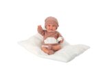Muñeca Elegance 35cm Babyto Rosa C/Cojin (Muñeco de Peso ) - Imagen 2