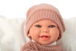 Muñeca Elegance 35cm Babyto Rosa C/Cojin (Muñeco de Peso ) - Imagen 3