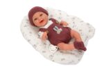 Muñeca elegance 35cm Gadi Granate C/Cojin (Muñeco  de Peso ) - Imagen 2