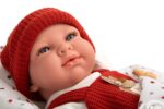 Muñeca Elegance 40cm Cris Naranja C/Saco de Dormir ( Muñeco de Peso) - Imagen 3