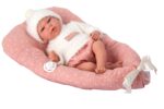 Muñeca Elegance 40cm Andie Rosa C/Cojin (Muñeco de Peso ) - Imagen 2