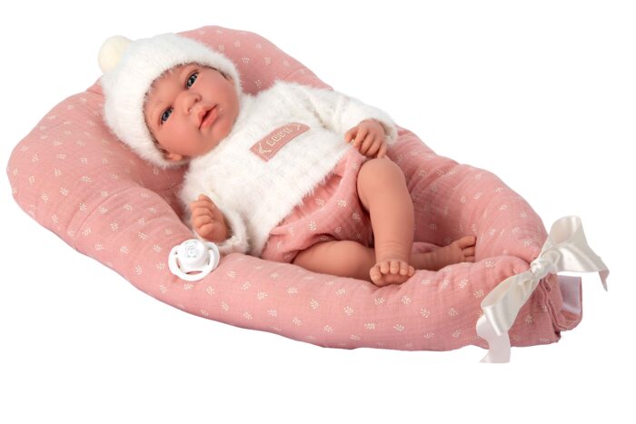 Muñeca Elegance 40cm Andie Rosa C/Cojin (Muñeco de Peso ) - Imagen 2