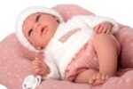 Muñeca Elegance 40cm Andie Rosa C/Cojin (Muñeco de Peso ) - Imagen 3