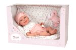 Muñeca Elegance 40cm Oli Rosa C/Cojin C/Peluche (Muñeco de Peso )
