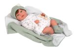 Muñeca Reborn Arias 45cm Paulina C/Manta C/Pelo - Imagen 2