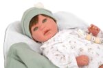 Muñeca Reborn Arias 45cm Paulina C/Manta C/Pelo - Imagen 3