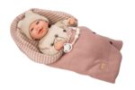 Muñeca Reborn Arias 45cm Lain C/Saco Dormir - Imagen 2