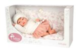 Muñeca Reborn Arias 40cm Julia Rosa C/Cojin