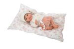 Muñeca Reborn Arias 40cm Julia Rosa C/Cojin - Imagen 2