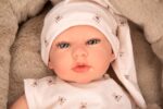 Muñeca Reborn Arias 40cm Lidia Beige C/Cuna - Imagen 3