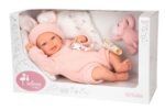Muñeca Reborn Arias 45cm Lucia C/Cojin y Peluche